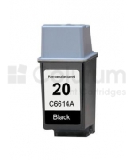 Inkoustová cartridge / náplň HP č.20 C6614DE (Black) 28ml