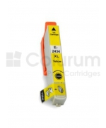 Inkoustová cartridge / náplň Epson T2424 / T2434 Yellow 15ml