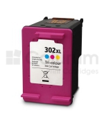 Inkoustová cartridge / náplň HP č.302XL F6U67AE (Tri-colour)